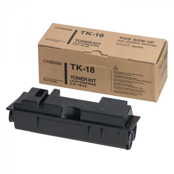 Kyocera TK-18 svart toner (original) 1T02FM0EU0 370QB0KX 032287 - 1