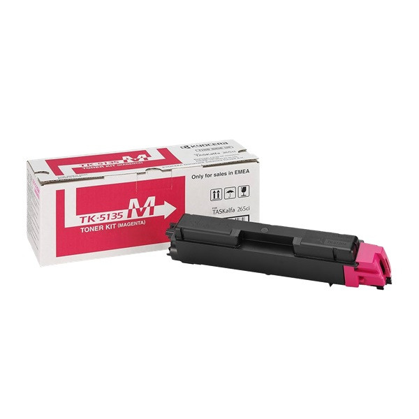 Kyocera TK-5135M magenta toner (varumärket 123ink) 1T02PABNL0C 094013 - 1