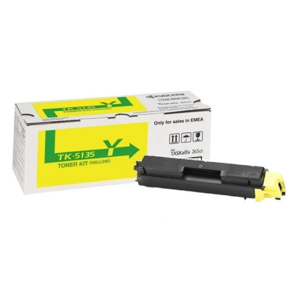 Kyocera TK-5135Y gul toner (original) 1T02PAANL0 094014 - 1