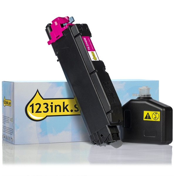 Kyocera TK-5140M magenta toner (varumärket 123ink) 1T02NRBNL0C 094231 - 1