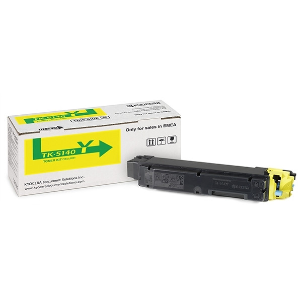 Kyocera TK-5140Y gul toner (original) 1T02NRANL0 094232 - 1