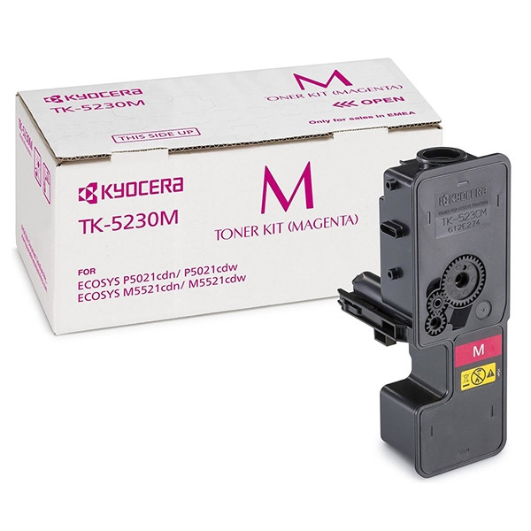 Kyocera TK-5230M magenta toner hög kapacitet (original) 1T02R9BNL0 094380 - 1