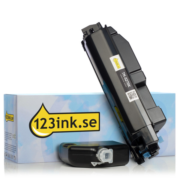 Kyocera TK-5270K svart toner (varumärket 123ink) 1T02TV0NL0C 094623 - 1