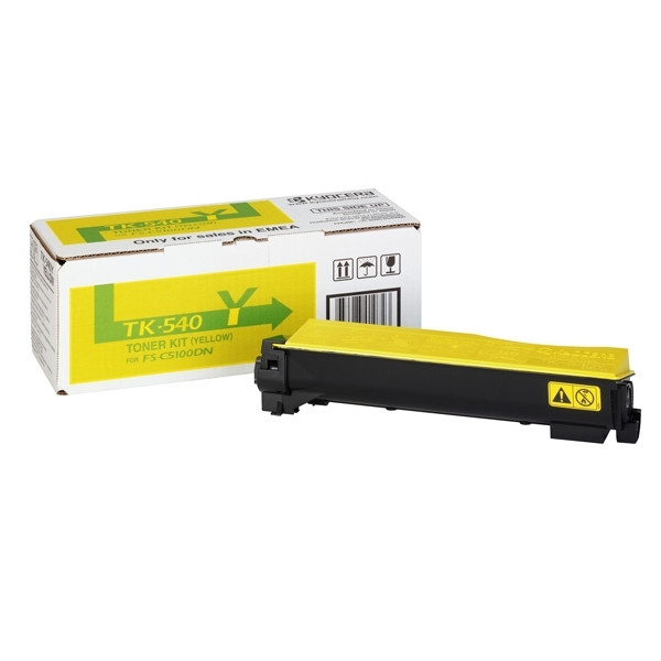 Kyocera TK-540Y gul toner (original) 1T02HLAEU0 079160 - 1