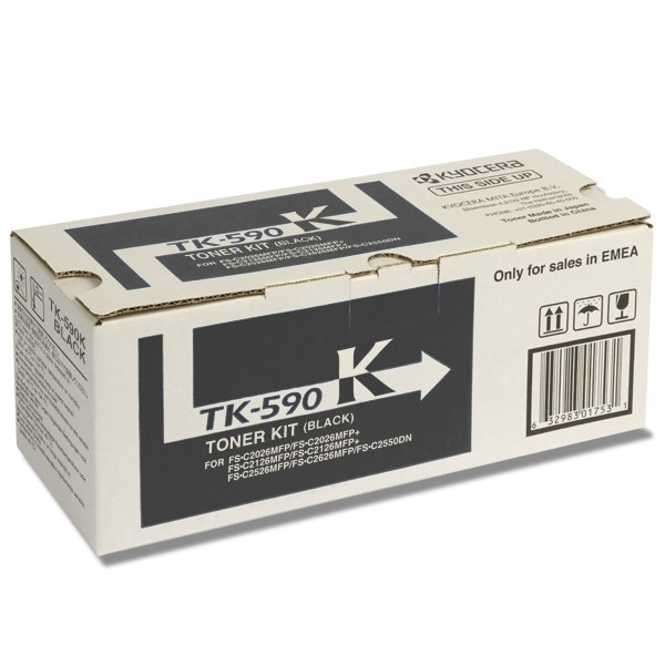 Kyocera TK-590K svart toner (original) 1T02KV0NL0 079310 - 1