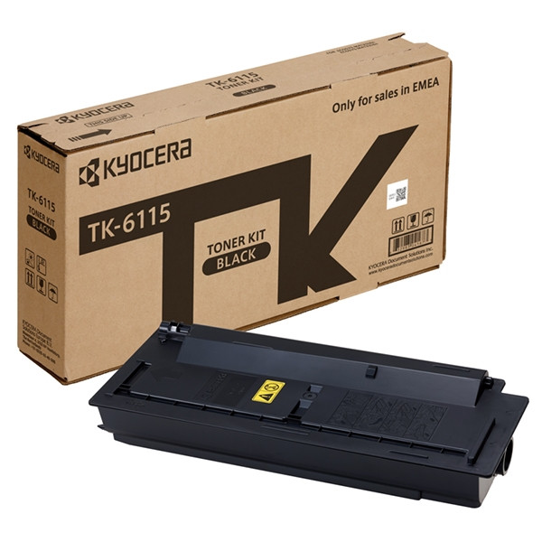 Kyocera TK-6115 svart toner (original) 1T02P10NL0 094452 - 1