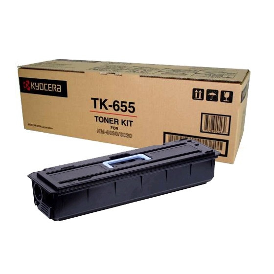Kyocera TK-655 svart toner (original) 1T02FB0EU0 079080 - 1