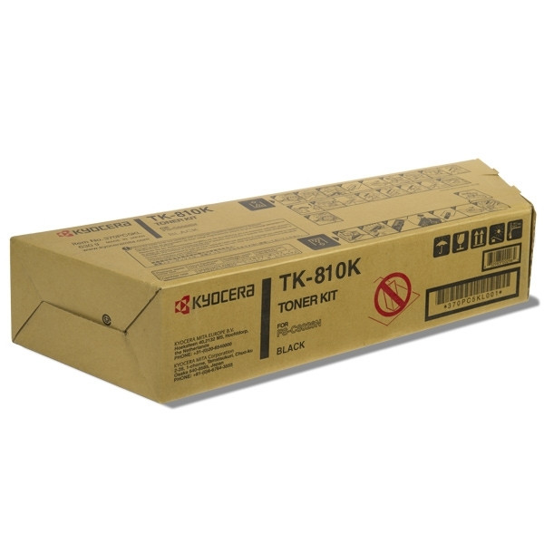 Kyocera TK-810K svart toner (original) 370PC0KL 032968 - 1