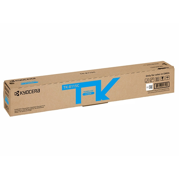Kyocera TK-8115C cyan toner (original) 1T02P3CNL0 094456 - 1