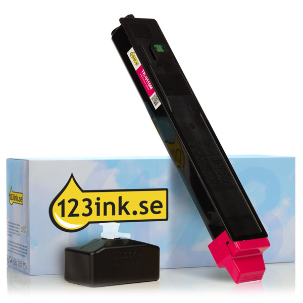 Kyocera TK-8115M magenta toner (varumärket 123ink) 1T02P3BNL0C 094459 - 1