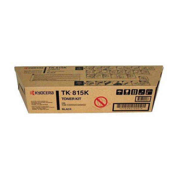 Kyocera TK-815K svart toner (original) 370AN010 079010 - 1