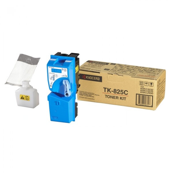 Kyocera TK-825C cyan toner (original) 1T02FZCEU0 079035 - 1