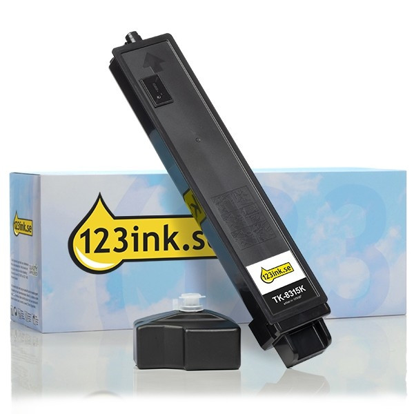 Kyocera TK-8315K svart toner (varumärket 123ink) 1T02MV0NL0C 079397 - 1