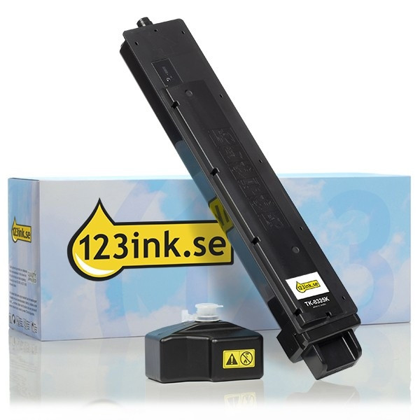 Kyocera TK-8325K svart toner (varumärket 123ink) 1T02NP0NL0C 094091 - 1