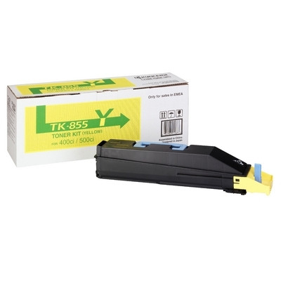 Kyocera TK-855Y gul toner (original) 1T02H7AEU0 079184 - 1