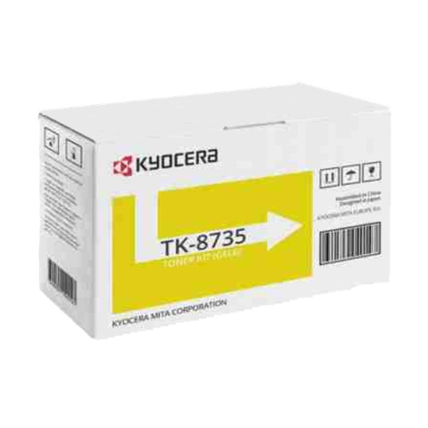 Kyocera TK-8735Y gul toner (original) 1T02XNANL0 094820 - 1