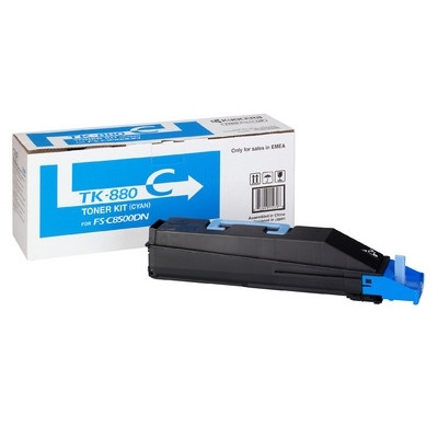 Kyocera TK-880C cyan toner (original) 1T02KACNL0 079296 - 1