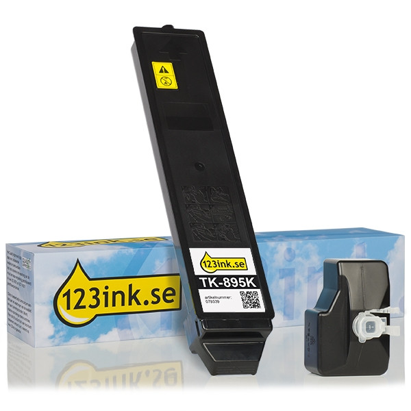 Kyocera TK-895K svart toner (varumärket 123ink) 1T02K00NL0C 079339 - 1