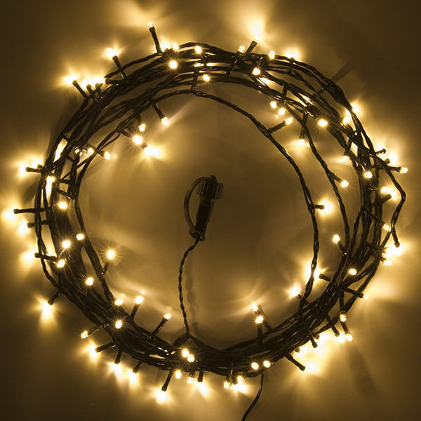 Länkbar ljusslinga | extra varmvit & varmvit | 7,5m | 100 LED [123ink] LDR07141 - 2