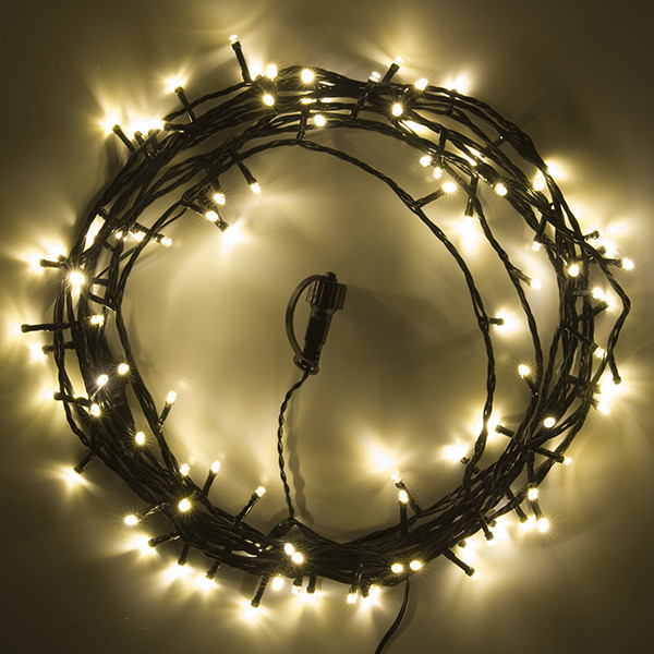 Länkbar ljusslinga | extra varmvit & varmvit | 7,5m | 100 LED [123ink] LDR07141 - 3