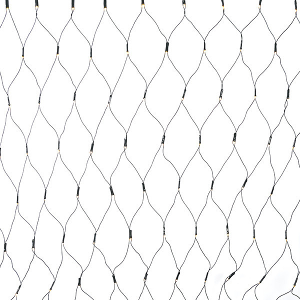 Länkbart ljusnät | extra varmvit och varmvit | 2m x 1m | 160 LED [123ink] LDR07144 - 4