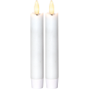 LED Antikljus Flamme | 15cm | vit 2st [Star Trading] 063-29 361223 - 1