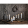 LED Antikljus Flamme | olika höjder | 4st [Star Trading] 063-31 500694 - 4