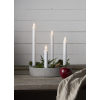 LED Antikljus Flamme | olika höjder | 4st [Star Trading] 063-31 500694 - 5