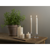 LED Antikljus Flamme Swirl | 25cm | beige 2st [Star Trading] 064-35 361508 - 5