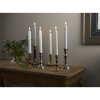 LED Antikljus Flamme Swirl | 25cm | grå 2st [Star Trading] 064-36 361506 - 3