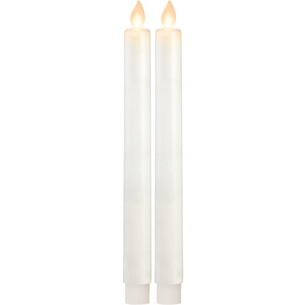 LED Antikljus M-Twinkle | 24cm | vit 2st [Star Trading] 064-69 361221 - 1