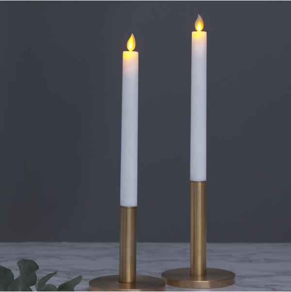 LED Antikljus M-Twinkle | 24cm | vit 2st [Star Trading] 064-69 361221 - 2