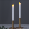 LED Antikljus M-Twinkle | 24cm | vit 2st [Star Trading] 064-69 361221 - 2