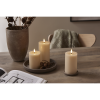 LED Blockljus Flamme Flow | 12.5cm | beige [Star Trading] 060-11 362083 - 2