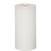 LED Blockljus Flamme Flow | 22.5cm | vit [Star Trading] 061-57 362084 - 1