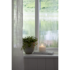 LED Blockljus Flamme Romb | 10cm | transparent [Star Trading] 061-35-1 501549 - 2