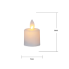 LED Blockljus Flamme Twinkle | 6cm | vit 2st [Star Trading] 063-97 362088 - 4