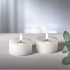 LED Värmeljus Flamme Flow | 5.5cm | vit 2st [Star Trading] 060-06 362105 - 2