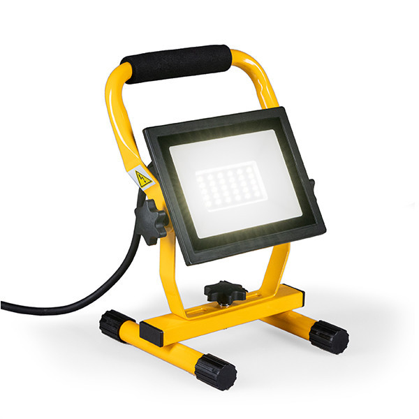 LED arbetsbelysning bärbar | 4000K | 2550 lumen | IP54 | 30W [123ink] 310663 LDR06711 - 2