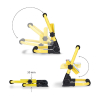 LED arbetsbelysning batteridriven | 4000K | 700 lumen | IP54 | 10W [123ink] 310665 LDR06713 - 4