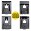 LED arbetsbelysning batteridriven | 5000K | 2000 lumen | IP20 | 20W [123ink] 300823 LDR06716 - 7