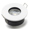 LED infälld armatur GU10 | Ø68mm | IP65 | vit [123ink] LDR08014 - 2