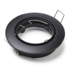LED infälld armatur GU10 | Ø75mm | IP20 | svart [123ink] LDR08001 - 1