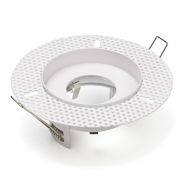 LED infälld armatur GU10 | Ø80mm | IP65 | Vit [123ink] LDR08032 - 1