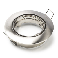 LED infälld armatur GU10 | Ø 75mm | IP20 | silver [123ink] 650100107c TS6002-SN LDR08002