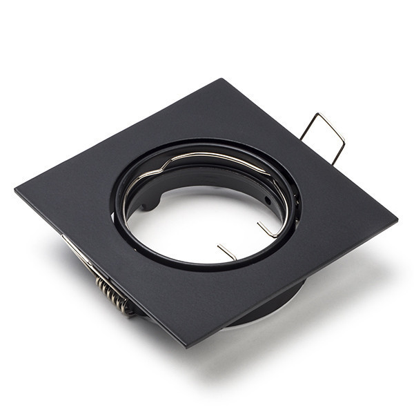 LED infälld armatur GU10 | Ø 75mm | IP20 | svart [123ink] 650000132c TS6020-MB LDR08004 - 1