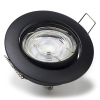 LED infälld armatur GU10 | Ø 75mm | IP20 | svart [123ink] 650100132c TS6002-MB LDR08001 - 2