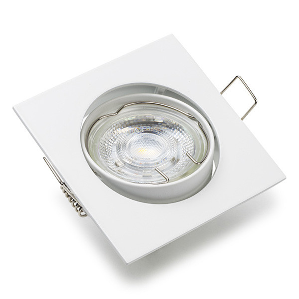 LED infälld armatur GU10 | Ø 75mm | IP20 | vit [123ink] 650000131c TS6020-MW LDR08003 - 2