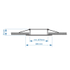 LED infälld armatur GU10 | Ø 75mm | IP20 | vit [123ink] 650100131c TS6002-MW LDR08000 - 5