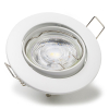 LED infälld armatur GU10 | Ø 75mm | IP20 | vit [123ink] 650100131c TS6002-MW LDR08000 - 2